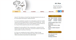 Desktop Screenshot of bcpizzapetoskey.com